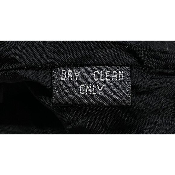 LINDA ALLARD Ellen Tracy Women Wool Maxi Pencil Skirt Sz 4 Black Career 59-6 - Picture 13 of 13